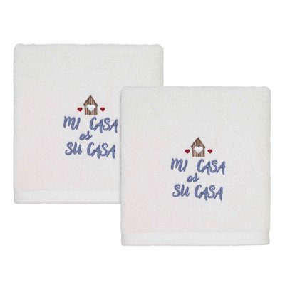 Winston Porter My House is Your House 2-Pack Hand Towel Set