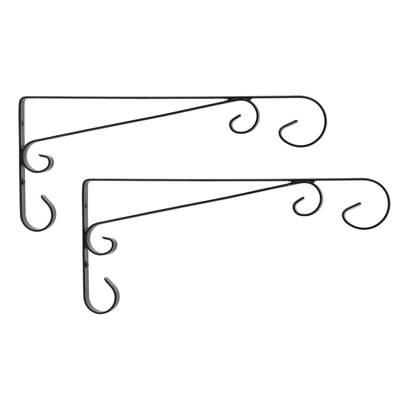 Ensemble de supports pour 2 pièces Aubreona, H 7 po x l 0,5 po x P 12 po
