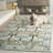 Earthly Treasures Hand Tufted Wool;Cotton;Viscose Geometric Indoor Rug-114299738