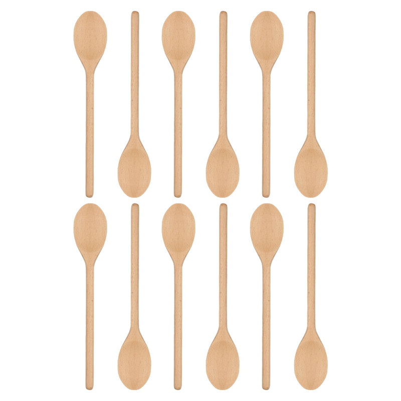 Argon Tableware 12 Cooking Spoon, 5.5cm W x 30cm L