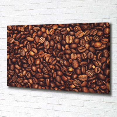 Coffee Beans - Wrapped Canvas Print