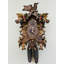  Eight Day Cuckoo Clock – 16 in Height – Hand-Painted Flowers & Animated Birds