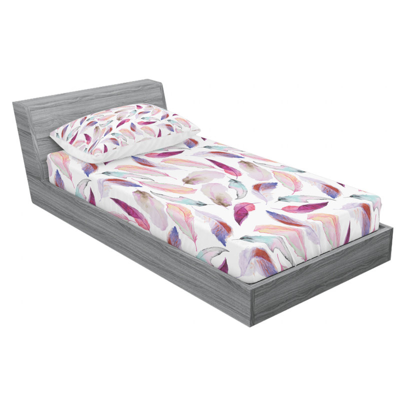Microfiber Sheet Set, Twin XL Sheet Set with Fitted Sheet