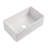 Fireclay 33" L X 20" W Farmhouse Kitchen Sink With Grid And Strainer
