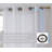 Hallmark Solid Semi-Sheer Faux Linen Polyester Grommet Curtain Panels-1454332455-1454332454