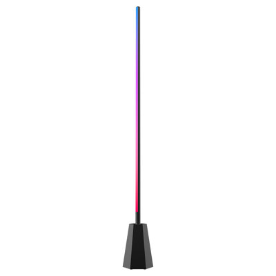 53.86 H cm Matte Torchiere Floor Lamp with USB