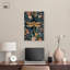 Décoration botanique sur toile Ruby Reed Rider III par Art Remedy-115150037-115150025