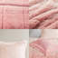 Couette en fausse fourrure ombrée rose poudré - 1 place/1 place XL, chaude, confortable et douce, lavable à la machine. Couleurs : rose poudré, ombré, chaude.