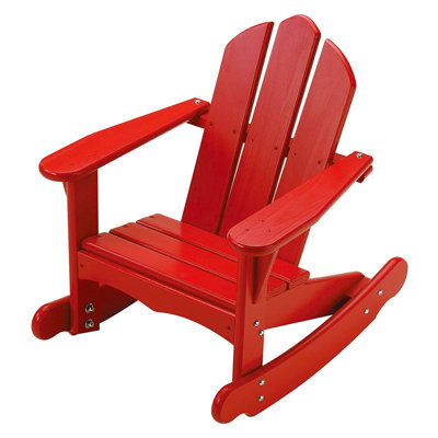 Kids Wood Chair and Ottoman