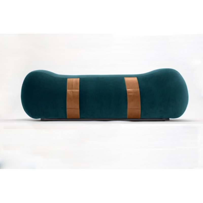 Milo Upholstered Bench, Ming/Chesterfield