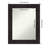 Furniture Espresso Bathroom Vanity Non-Beveled Wall Mirror-459971660