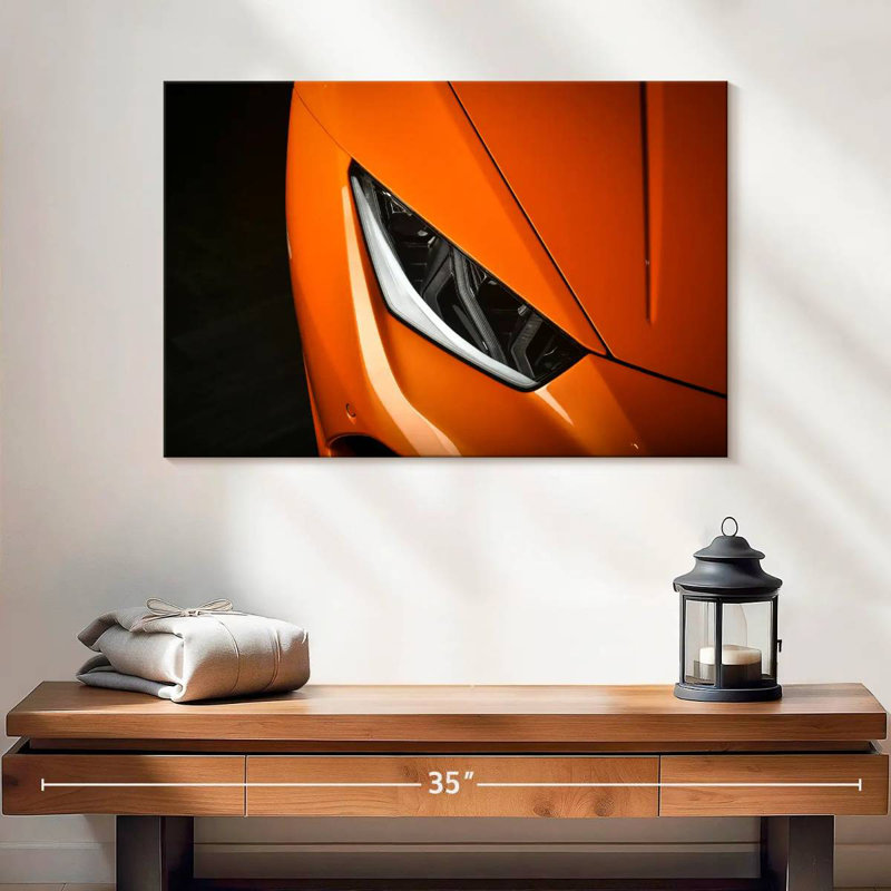 Mehar Car Headlights Close Up, 20" H x 30" W