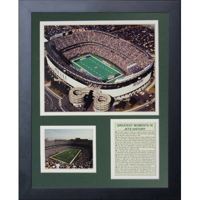 New York Jets Stadium Aerial Framed Memorabili