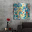 Winston Porter «Falling On Water 2» par Jan Weiss, art mural en métal-1685481571