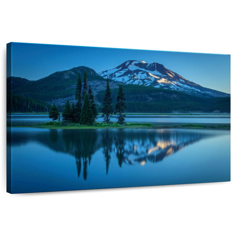Volcan Alvord Sparks Lake South Sister, H 30 po x l 45 po