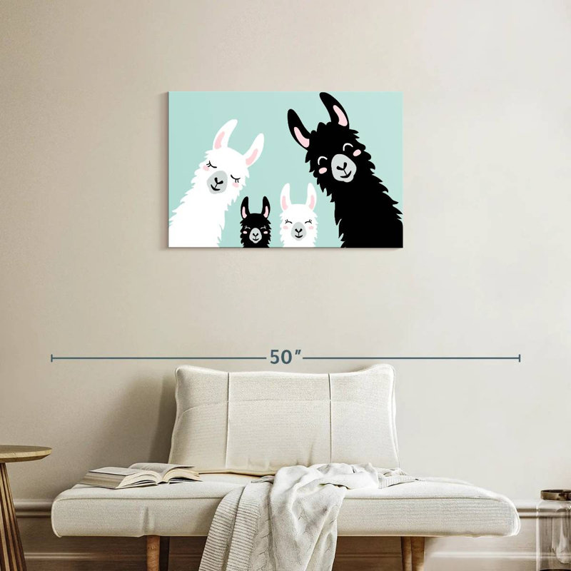 Lamas amusants Brampt, H 20 po x l 30 po