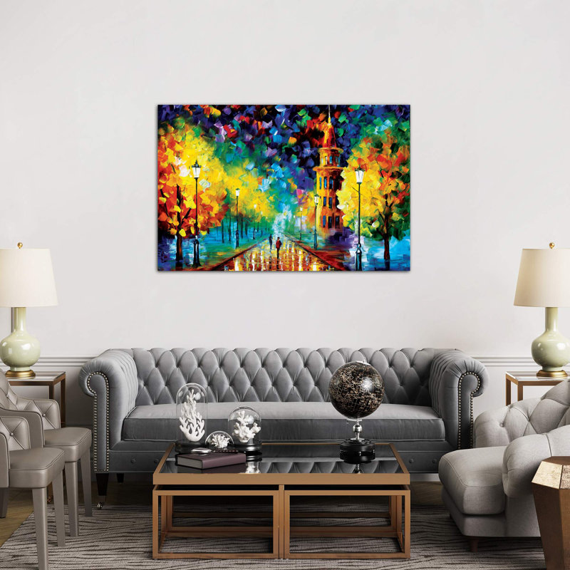 Leonid Afremov - Wrapped Canvas Print, 66.04 cm H x 45.72 cm W x 3.175 cm D