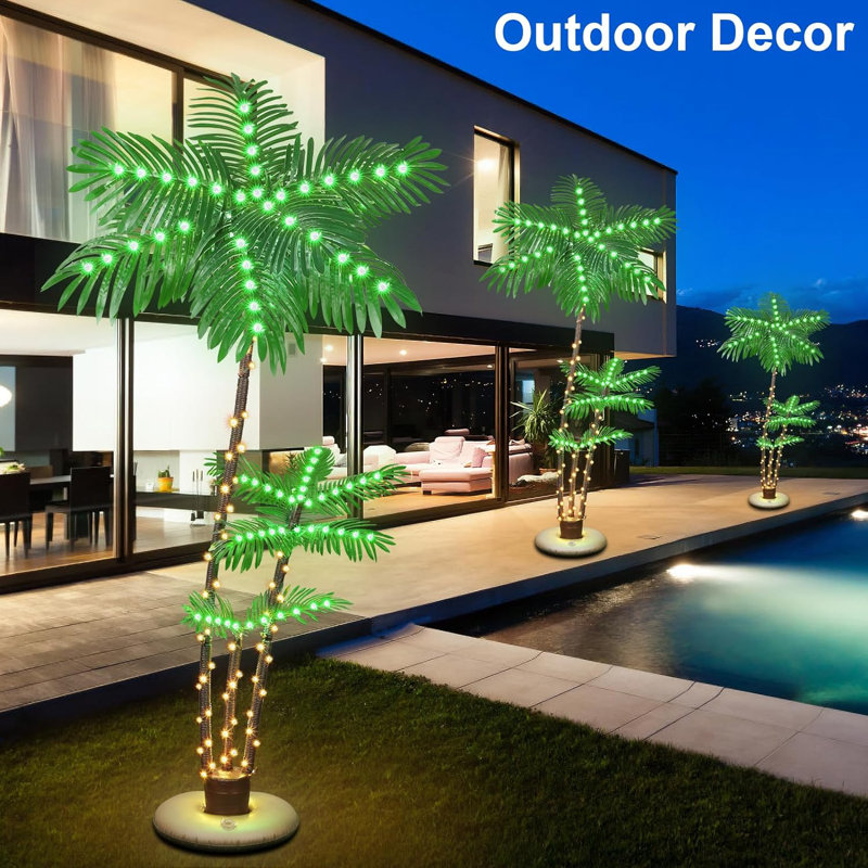 72'' Faux Palm Tree in Freestanding