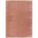 Solid Color Machine Woven Polypropylene Area Rug in Pink