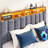 Upholstered Bed Frame with Headboard-Storage Headboard with Smart LED Lights and USB Charging Station,Noise Free,No Box Spring Needed-1944431692-1944431693