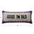 Cotton Tufted Lumbar Pillow “Good In Bed”
