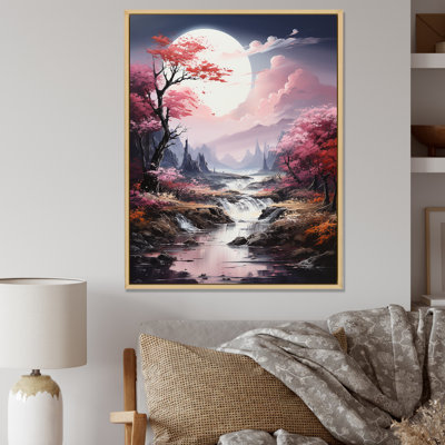 «Water Stream Charm» - reproduction d'art