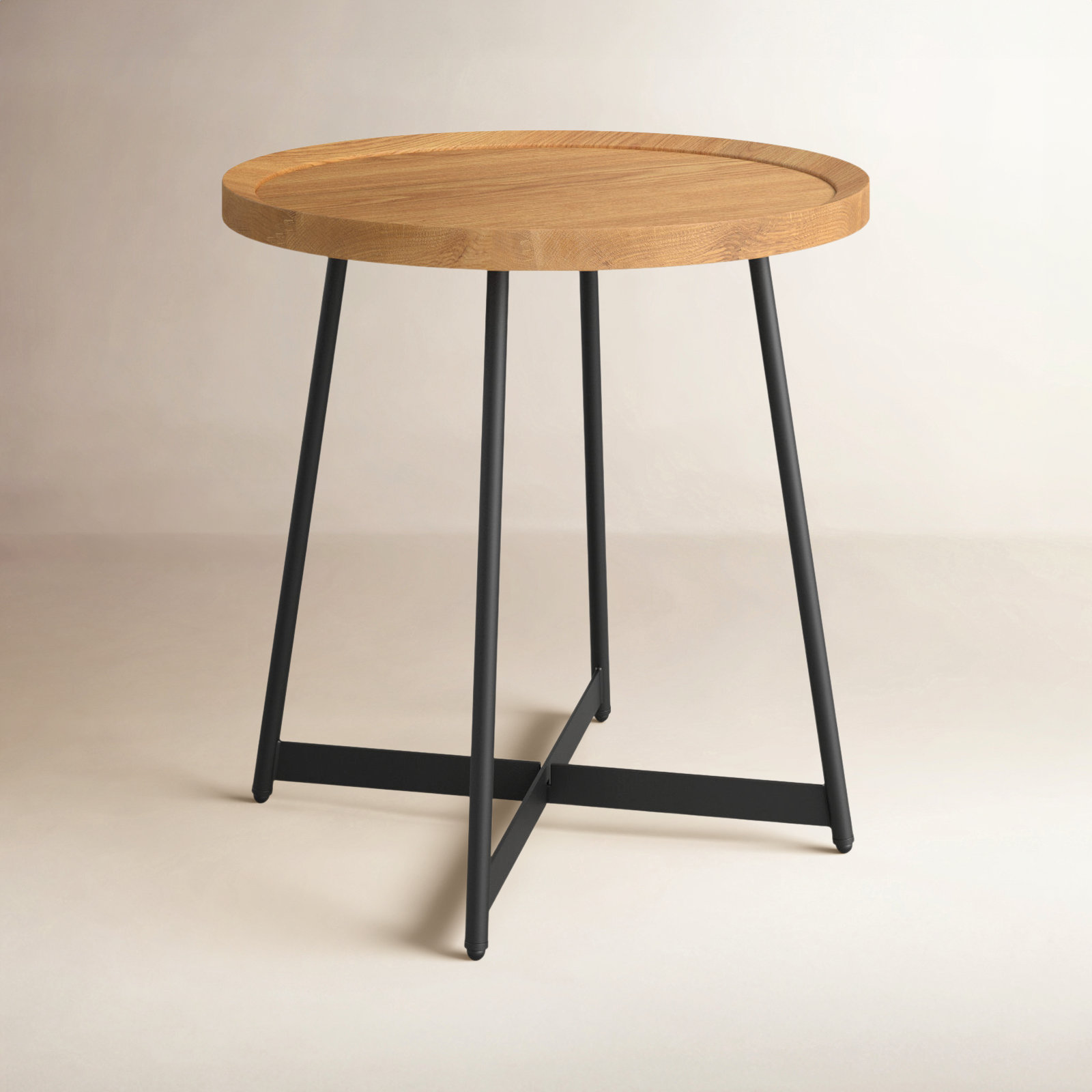 Xavier End Table, Oak