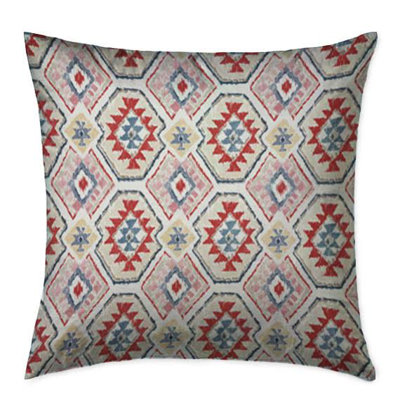 Geometric Square Indoor / Outdoor Pillow Cover & Insert