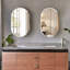 Bernathe Oval Mirror