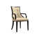 Upholstered Solid Wood Arm chair