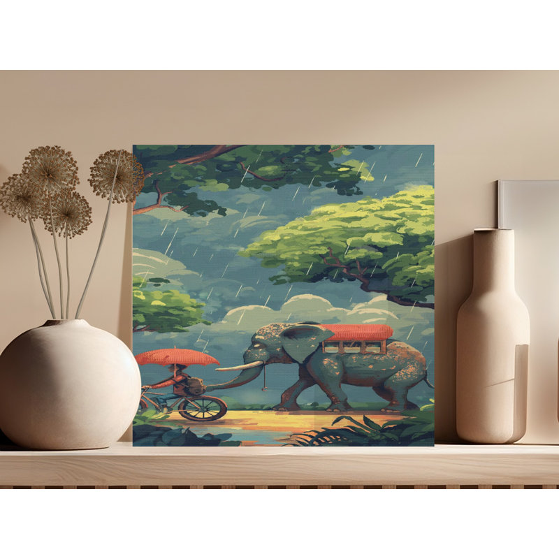 Rivero Wrapped Canvas Print Set, 24x24