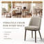 Chaise rembourrée en bois massif-1636088333