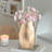 Farmhouse Flower Vase With 2 Handles,Decorative Ceramic Flower Vase For Home Decor-1979024426