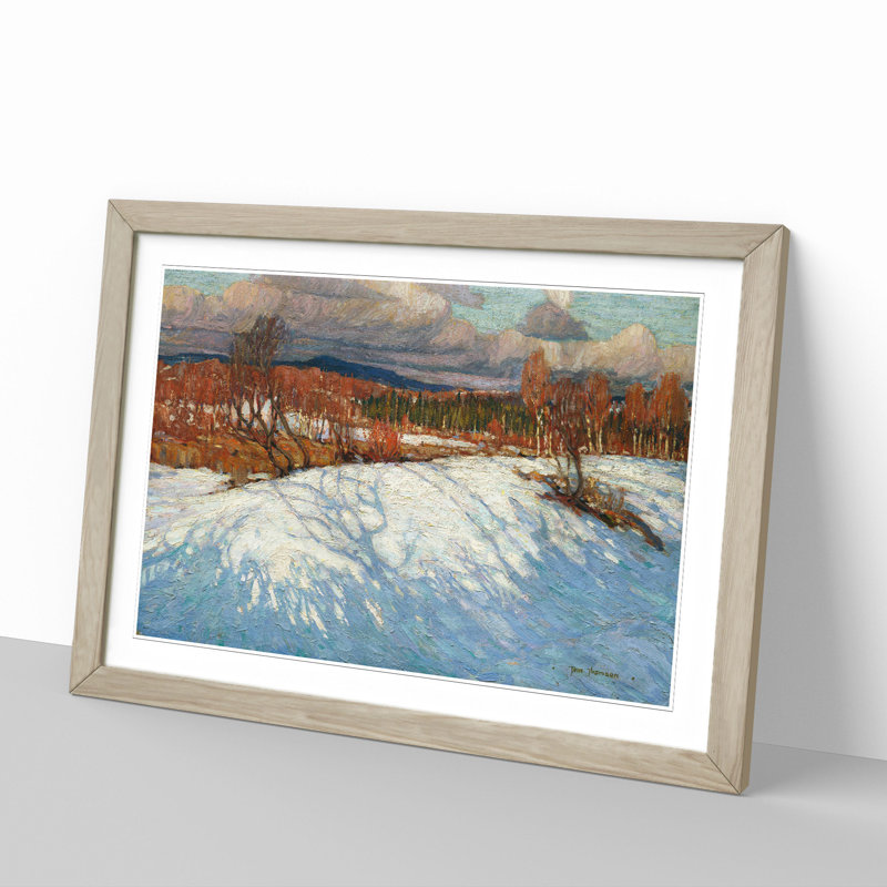 In Algonquin Park Vol.2 by Tom Thomson - Picture Frame Painting, 48cm H x 65cm W x 2cm D, Oak Framed
