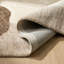 Tapis intérieur / extérieur abstrait beige / brun 8 pi x 11 pi (7 pi 10 po x 10 pi 10 po) Branch Eira-37545520
