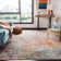 Felty Abstract Gray/Pink Area Rug