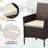 3 Pieces Outdoor Patio Furniture Sets, Rattan Patio Table And Chairs Set Beige