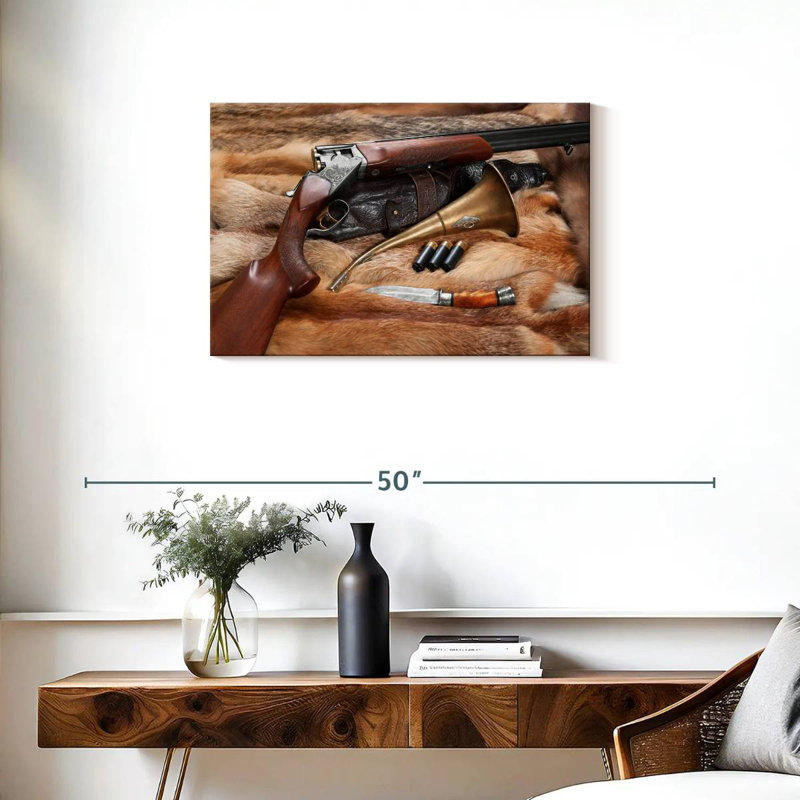Senne Hunting Things, 20" H x 30" W