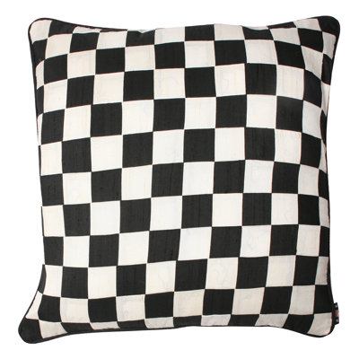 Mirales Plaid Square Cushion