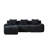 104" Modular Sectional Sofa, Modern Cloud Sectional Couch, L-Shape Boneless Couch For Living Room Apartments Bedroom, No Assembly Required-454447629