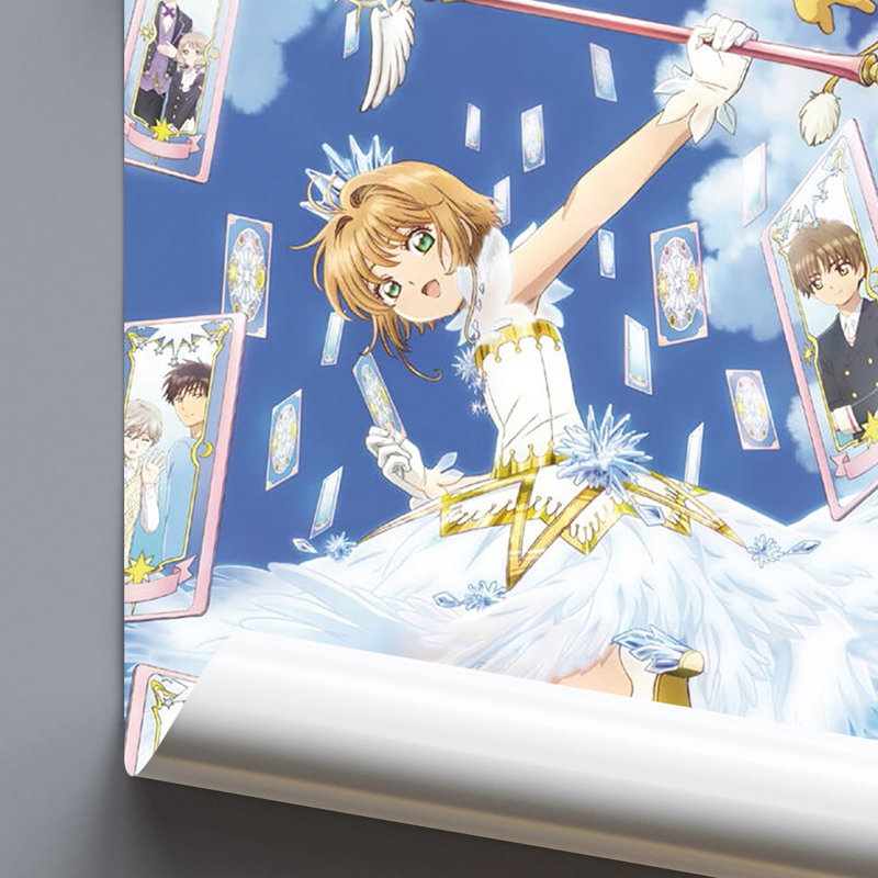  Officiellement sous licence Cardcaptor Sakura 24 x 36 pouces, affiche d'art - reproduction décorative - papier affiche - prêt à encadrer