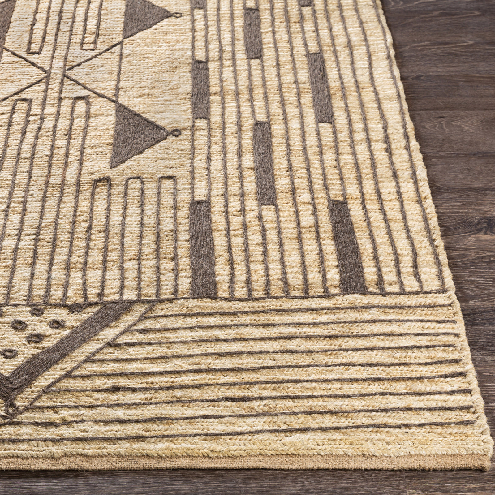 Boman Handmade Rug, Rectangle 2' x 3'