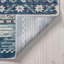 Tapis bleu marocain Deundre-1897591843