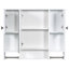 Armoire de miroir de salle de bain 35 po x 28 po - Fabrication de qualité et fabrication fonctionnelle