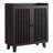 6-Tier Shoe Cabinet With Slatted Doors And Adjustable Shelves, Black-2045837622