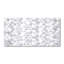 50cm W x 100cm L Glass Peel and Stick Panel
