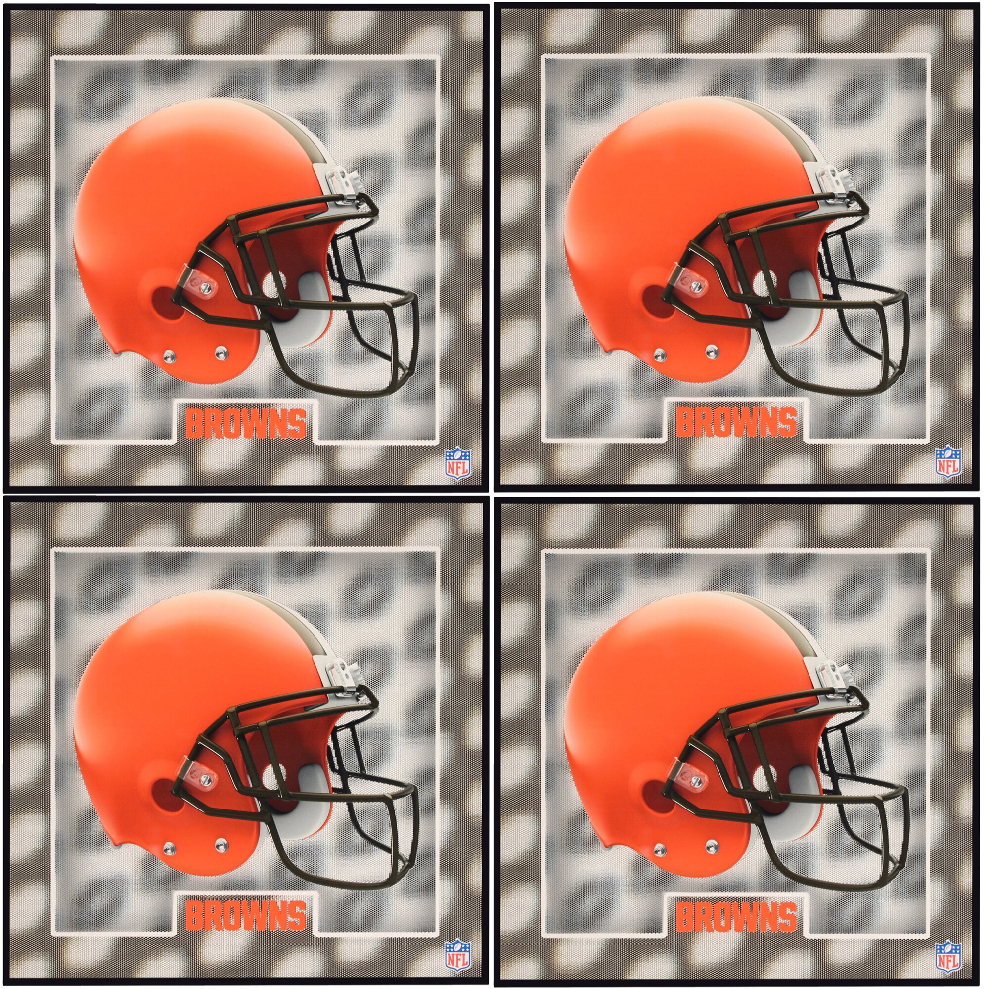 Cincinnati Bengals Helmet Holographic Effect Coaster