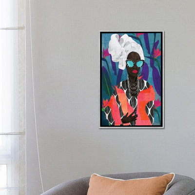 " Modern Turban Woman V " by Nikki Chu