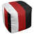 Blanc / rouge / noir