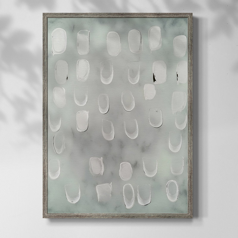 ABSTRACT Series DCCLXVIII Framed Print - Solid Wood, 11" H x 9" W